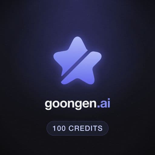 goongen 100-credit code product card
